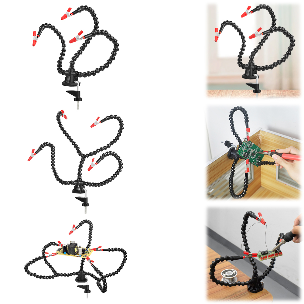 Electronics Repairing - Alat Tangan Ketiga Penyolderan Penjepit Meja