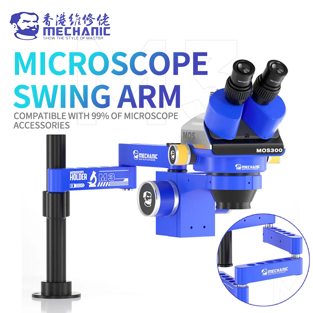 Electronics Repair Microscope - MEKANIK M3 360 ° Mikroskop Lengan