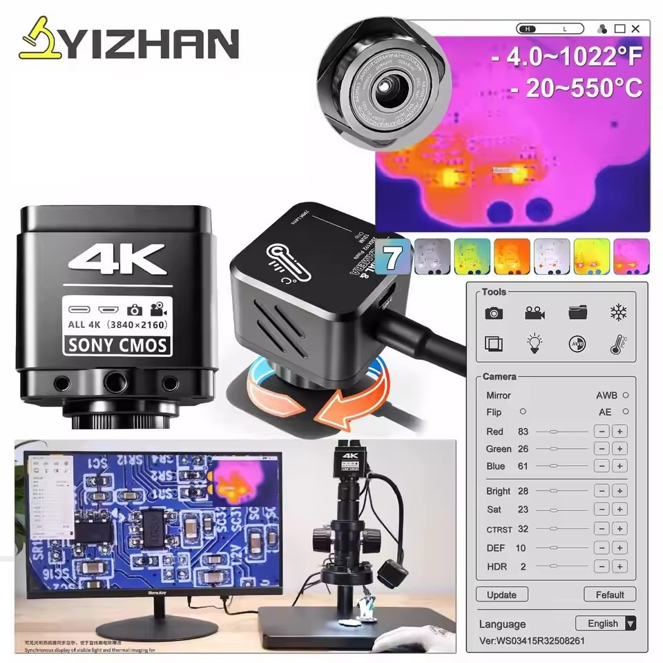 Electronics Repairing - YIZHAN Thermal Imager 256*192 Piksel 4K