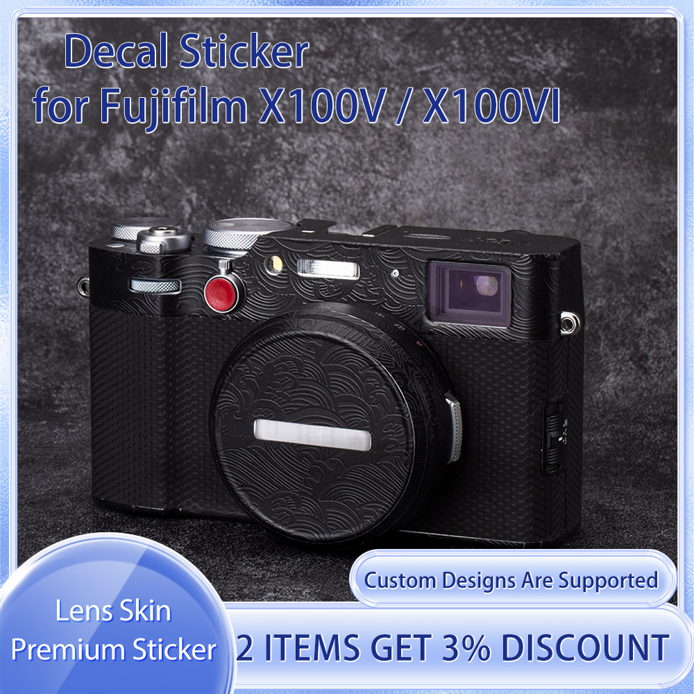 Fujifilm Camera X100Vi - Skin Decal X100V untuk Kamera Fujifilm