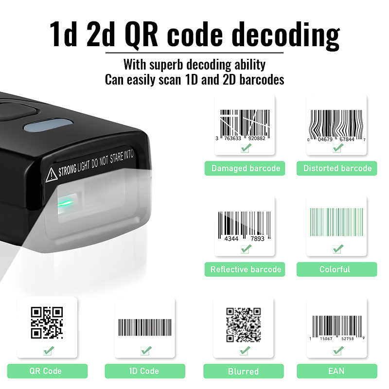 Pemindai Barcode Portabel 201H - Electronics Repairing ulasan dan harga