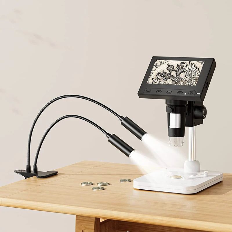 Lampu Mikroskop Gooseneck LED, - Electronics Repair Microscope ulasan dan harga