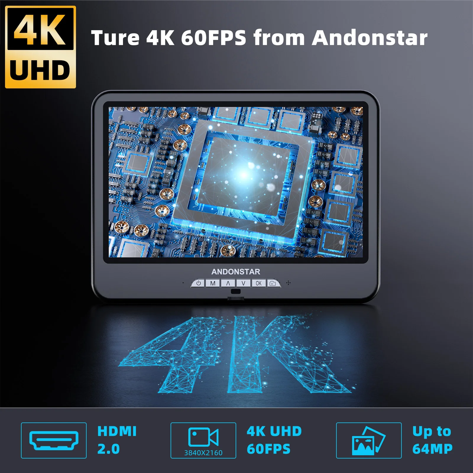 Andonstar AD210S-Pro 4K 60FPS  - Electronics Repairing ulasan dan harga