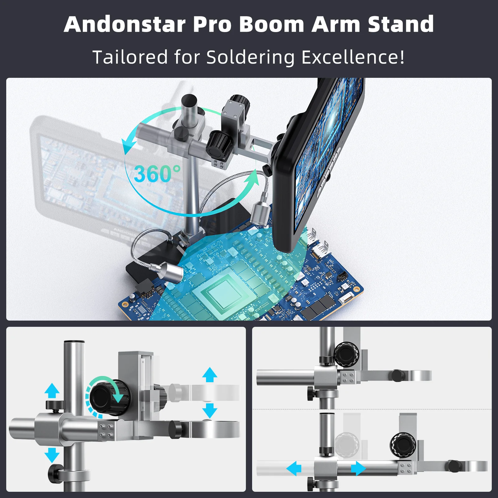 Andonstar AD210S-Pro 4K 60FPS  - Electronics Repairing ulasan dan harga