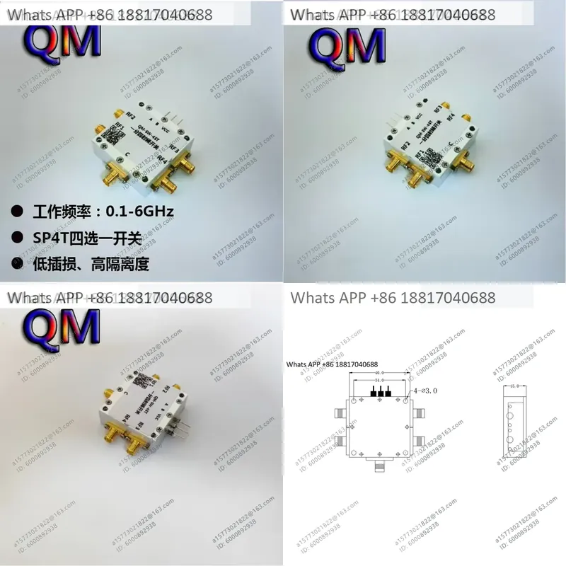 1 Buah untuk QM-SW-4ST 0.1-6 G - Qm Electronics & Repair Services ulasan dan harga