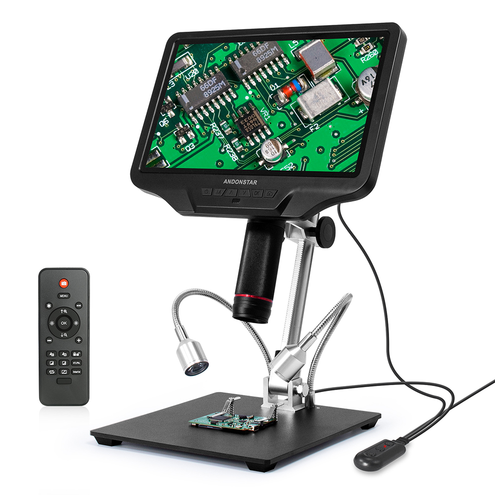 Andonstar AD409 mikroskop Digi - Electronics Repair Microscope ulasan dan harga