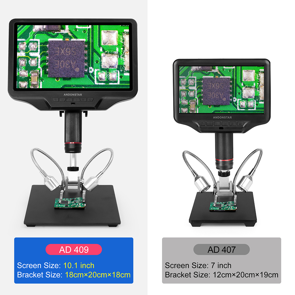 Andonstar AD409 mikroskop Digi - Electronics Repair Microscope ulasan dan harga