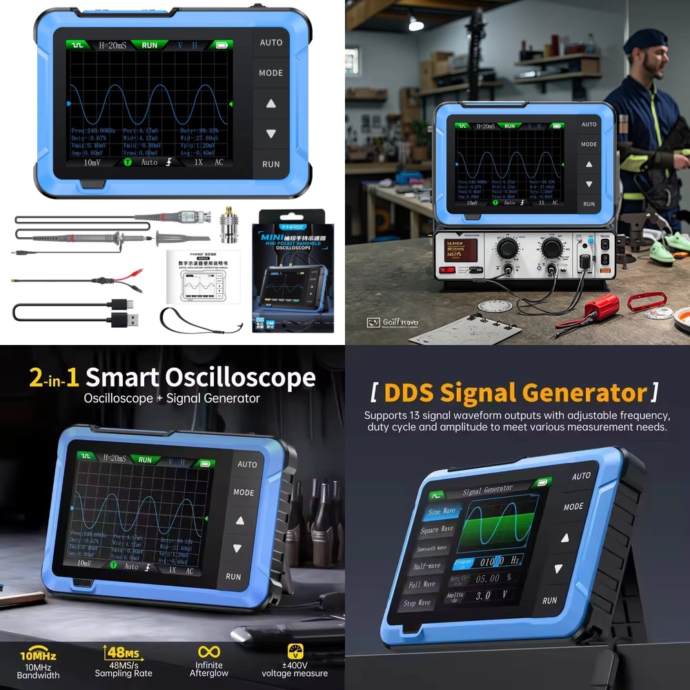 Untuk DSO510 Mini Portabel 2 I - Electronics Repairing ulasan dan harga