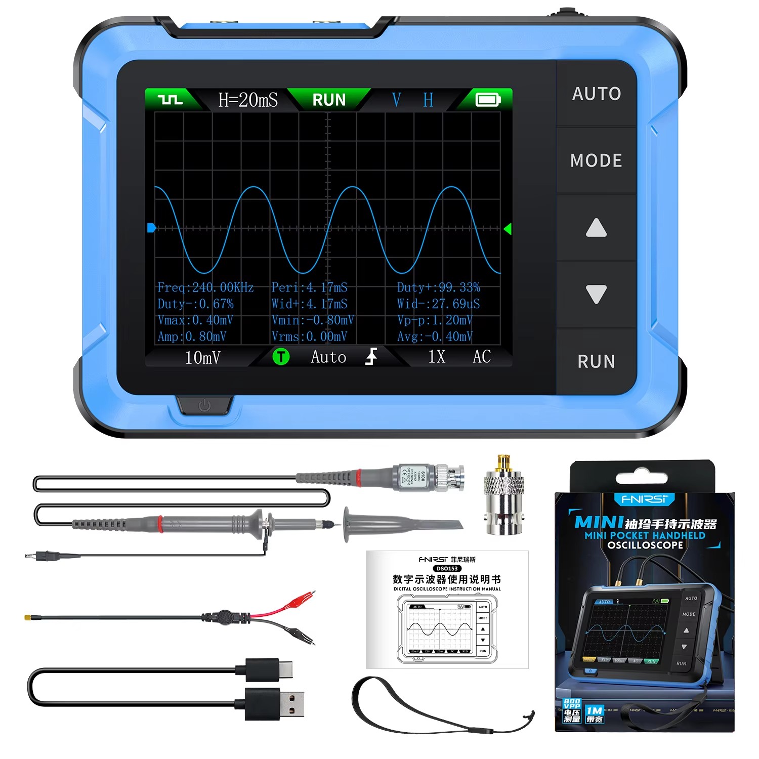 Untuk DSO510 Mini Portabel 2 I - Electronics Repairing ulasan dan harga