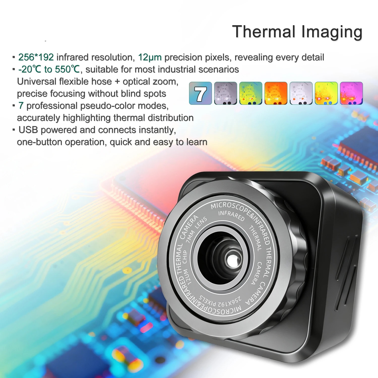 YIZHAN Thermal Imager 256*192  - Electronics Repairing ulasan dan harga